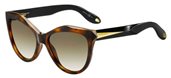 Givenchy Gv 7009/S 0QON Havana Black (CC brown gradient lens) sunglasses