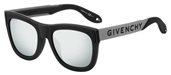 Givenchy Gv 7016/N/S 0BSC Black Silver (T4 silver mirror lens) sunglasses