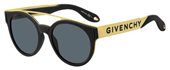 Givenchy Gv 7017/N/S 02M2 Black Gold (IR gray blue lens) sunglasses