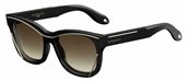 Givenchy Gv 7028/S 0807 Black (CC brown gradient lens) sunglasses