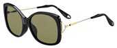 Givenchy Gv 7042/F/S 0ANW Black Gold (E4 brown lens) sunglasses