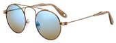 Givenchy Gv 7054/S 009Q Brown (3U khaki mirror blue lens) sunglasses
