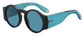 Givenchy Gv 7056/S 0807 Black (KU blue avio lens) sunglasses