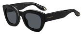 Givenchy Gv 7060/S 0807 Black (IR gray blue lens) sunglasses