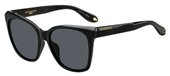 Givenchy Gv 7069/S 0807 Black (IR gray blue lens) sunglasses