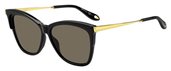 Givenchy Gv 7071/S 0807 Black (IR gray blue lens) sunglasses