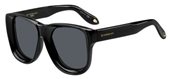 Givenchy Gv 7074/S 0807 Black (IR gray blue lens) sunglasses