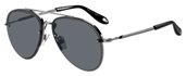 Givenchy Gv 7075/S 0KJ1 Dark Ruthenium (IR gray blue lens) sunglasses