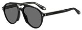 Givenchy Gv 7076/S 0807 Black (M9 gray cp pz lens) Sunglasses