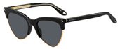 Givenchy Gv 7078/S 0807 Black (IR gray blue lens) sunglasses