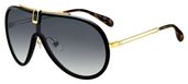 Givenchy Gv 7111/S 0807 Black (9O dark gray gradient lens) sunglasses