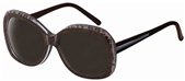 Givenchy SGV767C Brown Leopard Brown Bronze/Gray Lens 0ADE sunglasses