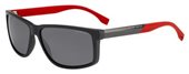 Hugo Boss 0833/S 0HWS 3H Gray Carbon Red sunglasses