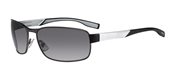 Hugo Boss Boss 0569/P/S 02HS Dark Ruthenium White Black Grey sunglasses