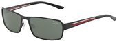 Jaguar 37333 799 Black Red / Green Polarized Lens sunglasses