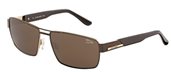 Jaguar 37334 822 Brown Gold / Blue Blocker Brown Lens sunglasses