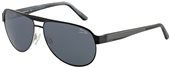 Jaguar 37545 610 Black / Grey Polarized Lens sunglasses