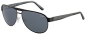 Jaguar 37545 610 Black / Grey Polarized Lens sunglasses