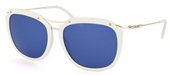 Jil Sander JS135S 105 White/Silver sunglasses