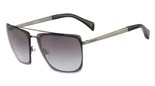 Jil Sander JS138S 061 Dark Gunmetal/Black sunglasses