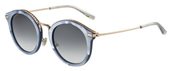 Jimmy Choo Bobby/S 0JAG 00 Aqua Pearl (9O dark gray gradient lens) sunglasses