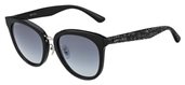 Jimmy Choo Cade/F/S 0NS8 9O Black Glitter sunglasses