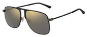 Jimmy Choo Dan/S 0807 00 Black (K1 brown gold sp lens) sunglasses
