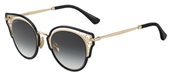 Jimmy Choo Dhelia/S 02M2 9O Black Gold sunglasses