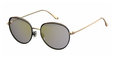 Jimmy Choo Ello/S 0PL0 HJ Black Gold Copper Sunglasses