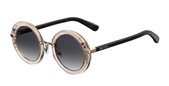 Jimmy Choo Gem/S 01FN 9O Crystal Gold Black sunglasses