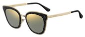 Jimmy Choo Lizzy/S 02M2 00 Black Gold (K1 brown gold sp lens) sunglasses