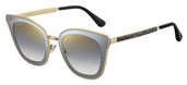 Jimmy Choo Lory/S 02M2 00 Black Gold (FQ gray sf gold sp lens) sunglasses