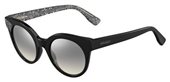 Jimmy Choo Mirta/S 0Q3M IC	Black sunglasses