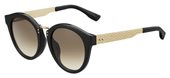 Jimmy Choo Pepy/S 0QFE JD	Black sunglasses