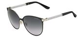 Jimmy Choo Posie/S 0F8E HD Black sunglasses