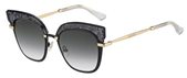 Jimmy Choo Rosy/S 0THP 9O Black Gold sunglasses