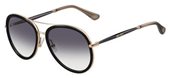Jimmy Choo Tora/S 0QBE 9C	Black sunglasses