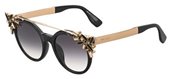 Jimmy Choo Vivy/S 006K 9C Black sunglasses