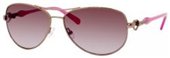 Juicy Couture Deco/s 0EQ6 Almond / Brown Gradient Lens sunglasses
