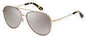 Juicy Couture Ju 599/S 084E 00 Gold Beige (NQ brown mirror gradient lens) sunglasses