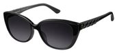 Juicy Couture Ju 600/S 0807 00 Black (9O dark gray gradient lens) sunglasses