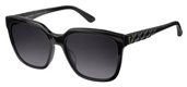 Juicy Couture Ju 602/S 0807 00 Black (9O dark gray gradient lens) sunglasses