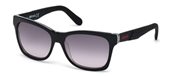 Just Cavalli JC649S 01B - shiny black / gradient smoke  sunglasses