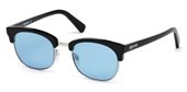 Just Cavalli JC778S 01V shiny black  / blue sunglasses