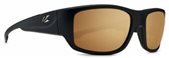 Kaenon Anacapa Matte Black / Brown 12-Polarized Gold Mirror sunglasses