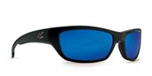 Kaenon Cowell Matte Black / Pacific Blue Mirror Sunglasses