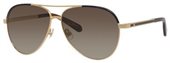 Kate Spade Amarissa/S 0TAV HA Gold Havana sunglasses