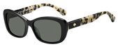 Kate Spade Claretta/P/S 0WR7 M9 Black Havana sunglasses