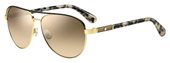 Kate Spade Emilyann/S 024W G4 Gold Beige Havana sunglasses