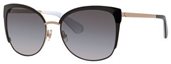 Kate Spade Genice/S 0RRC F8	Black Gold sunglasses